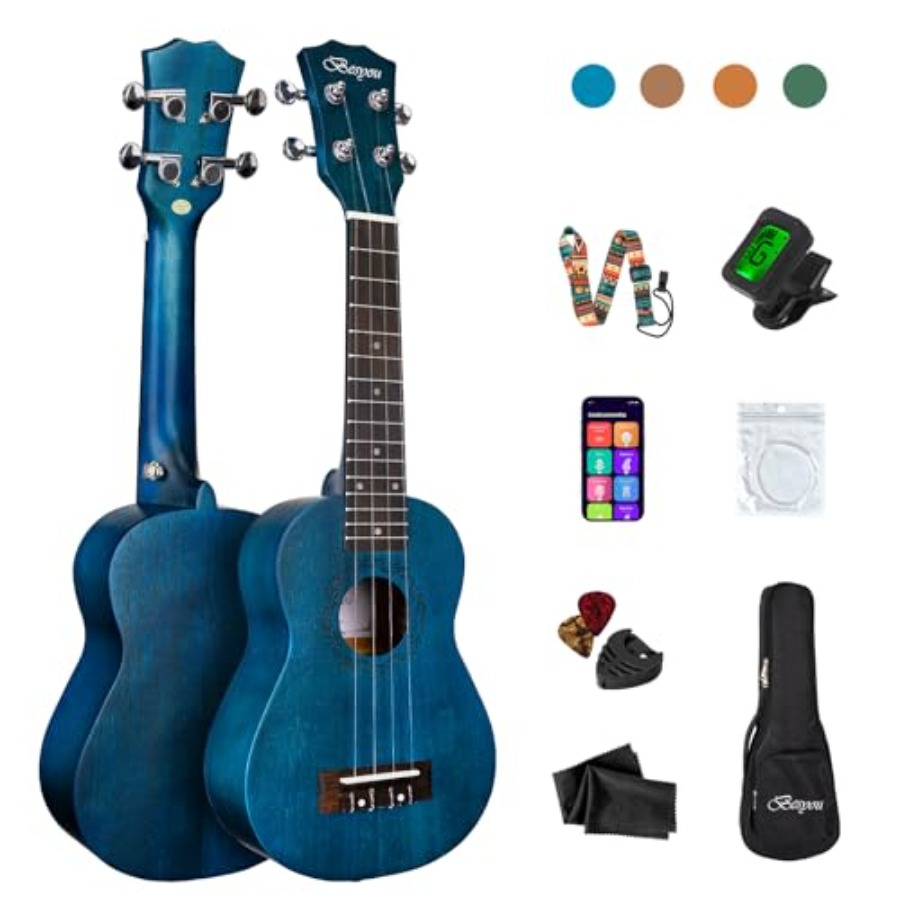 Ukulele Beginner Kit - 21 Inches Ukulele Beginner and Adult