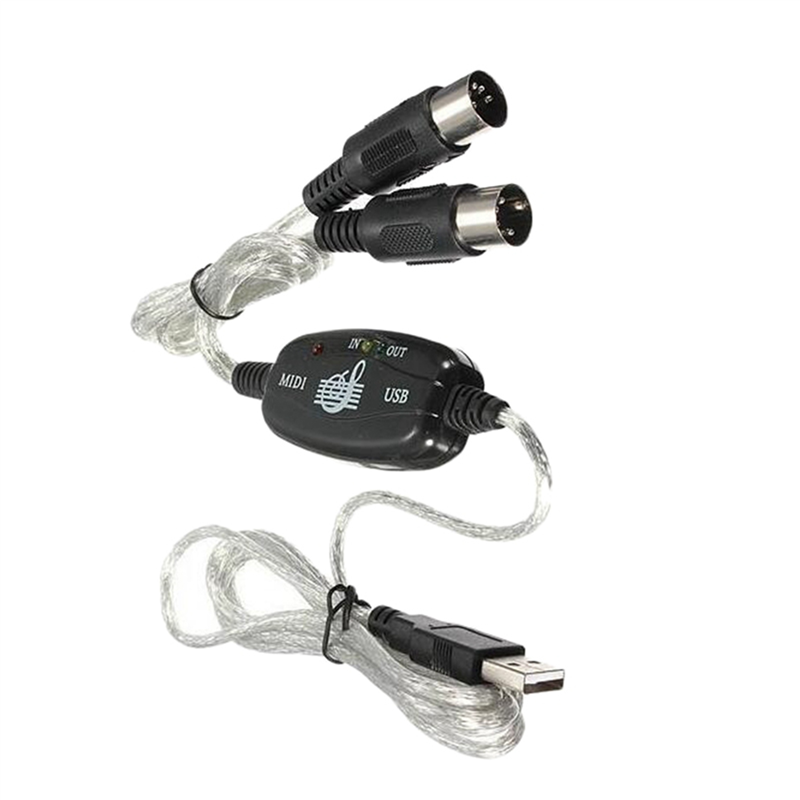 B50B-2X USB To MIDI 5Pin Cable - Audio Music Editing 评论和价格