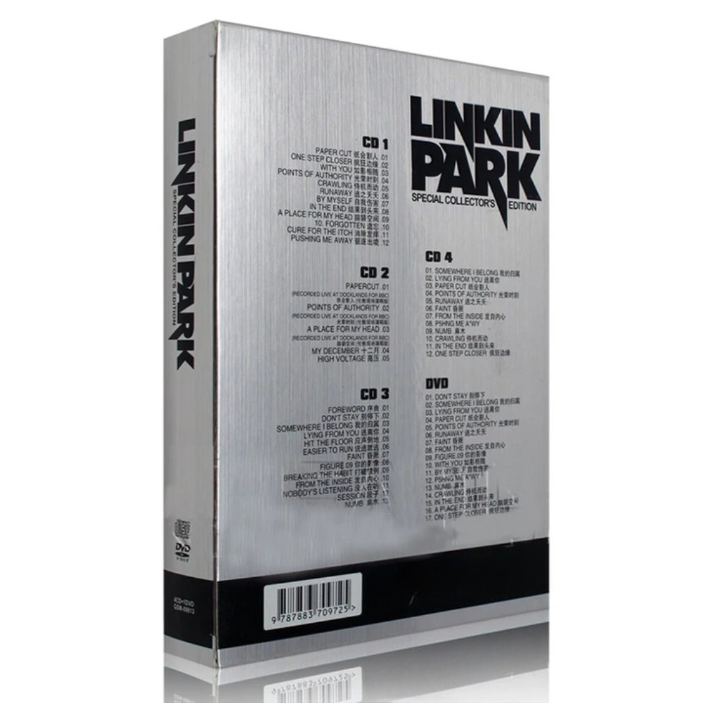Linkin Park CD DVD Collection  - Audio Music Editing 评论和价格