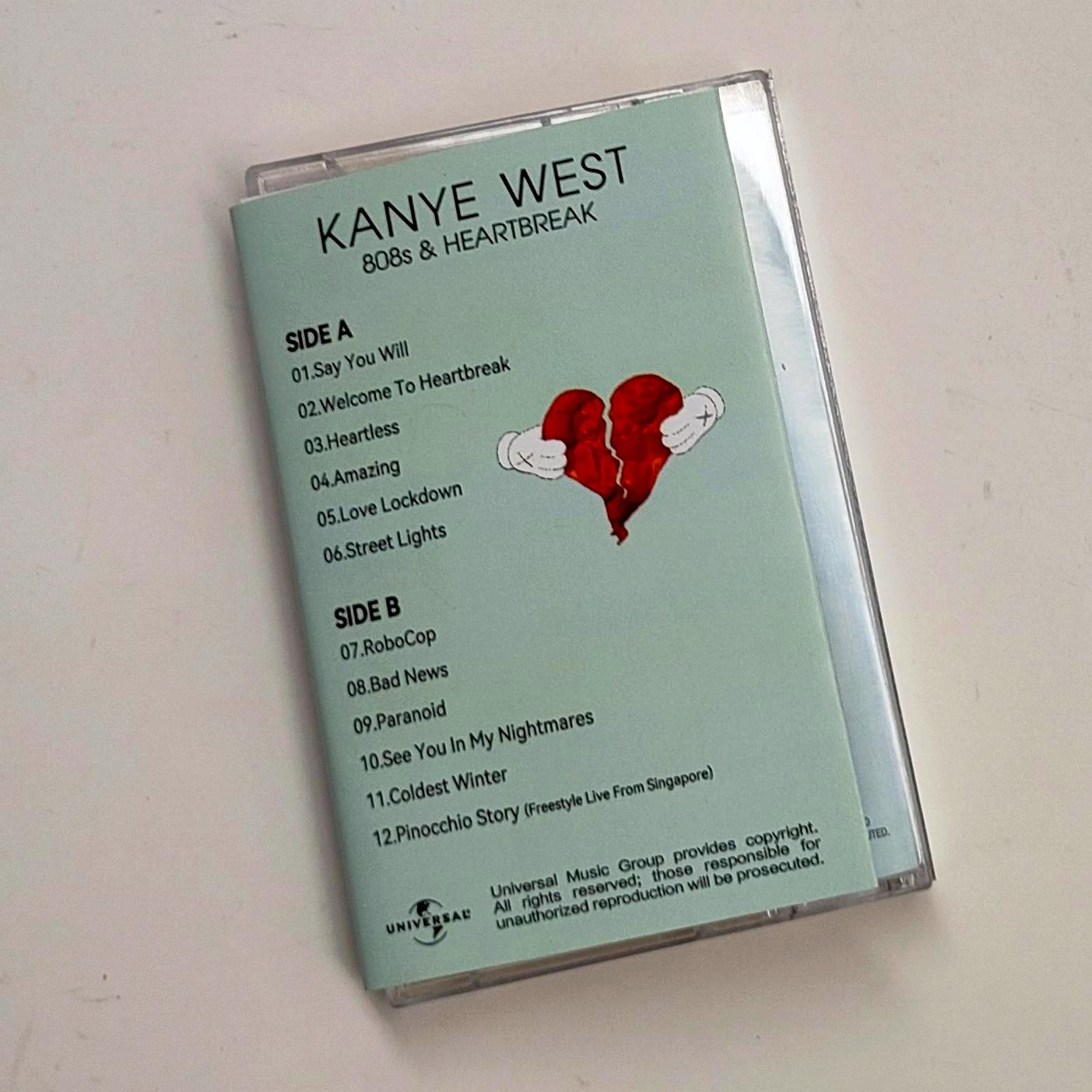 Rap Kanye West YE Music Tape 8 - Audio Music Recorder 评论和价格