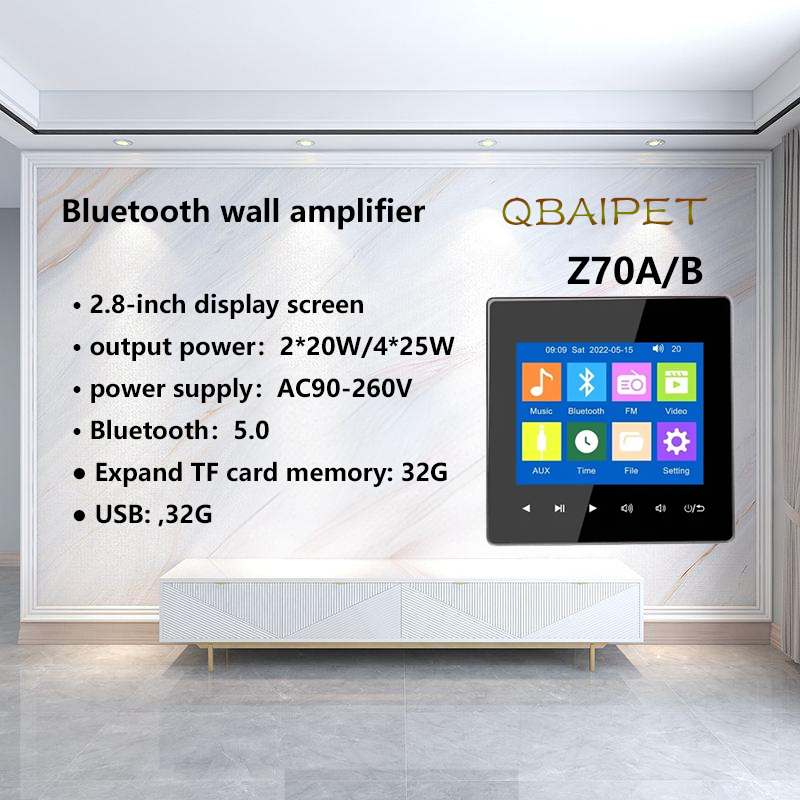 Home Bluetooth Wall Amplifier  - Audio Music In Background 评论和价格