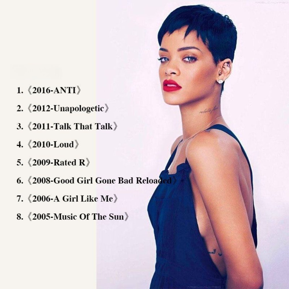 Rihanna 8CD（only Disc）Collecti - Audio Music For 评论和价格