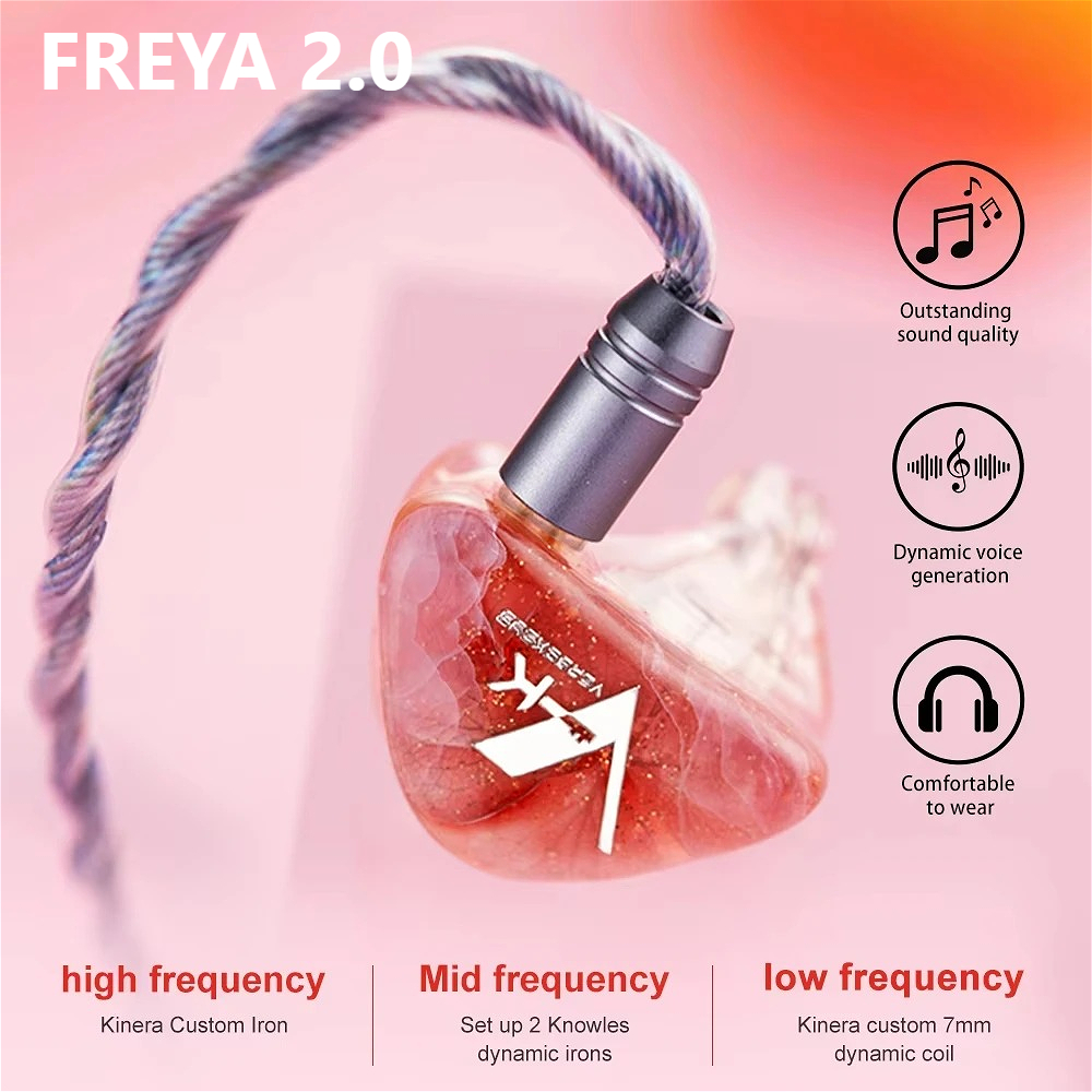 Kinera Freya 2.0 1DD+3 Knowles - Audio Music Technology 评论和价格