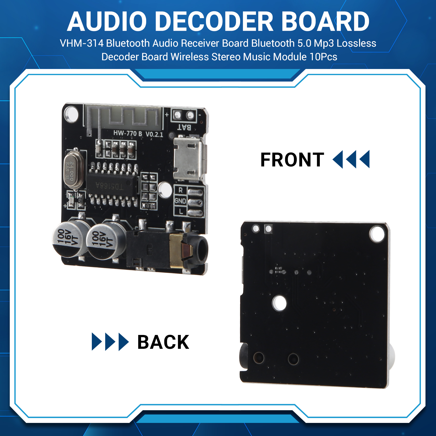 M01K VHM-314 Bluetooth Audio R - Audio Music To Mp3 评论和价格