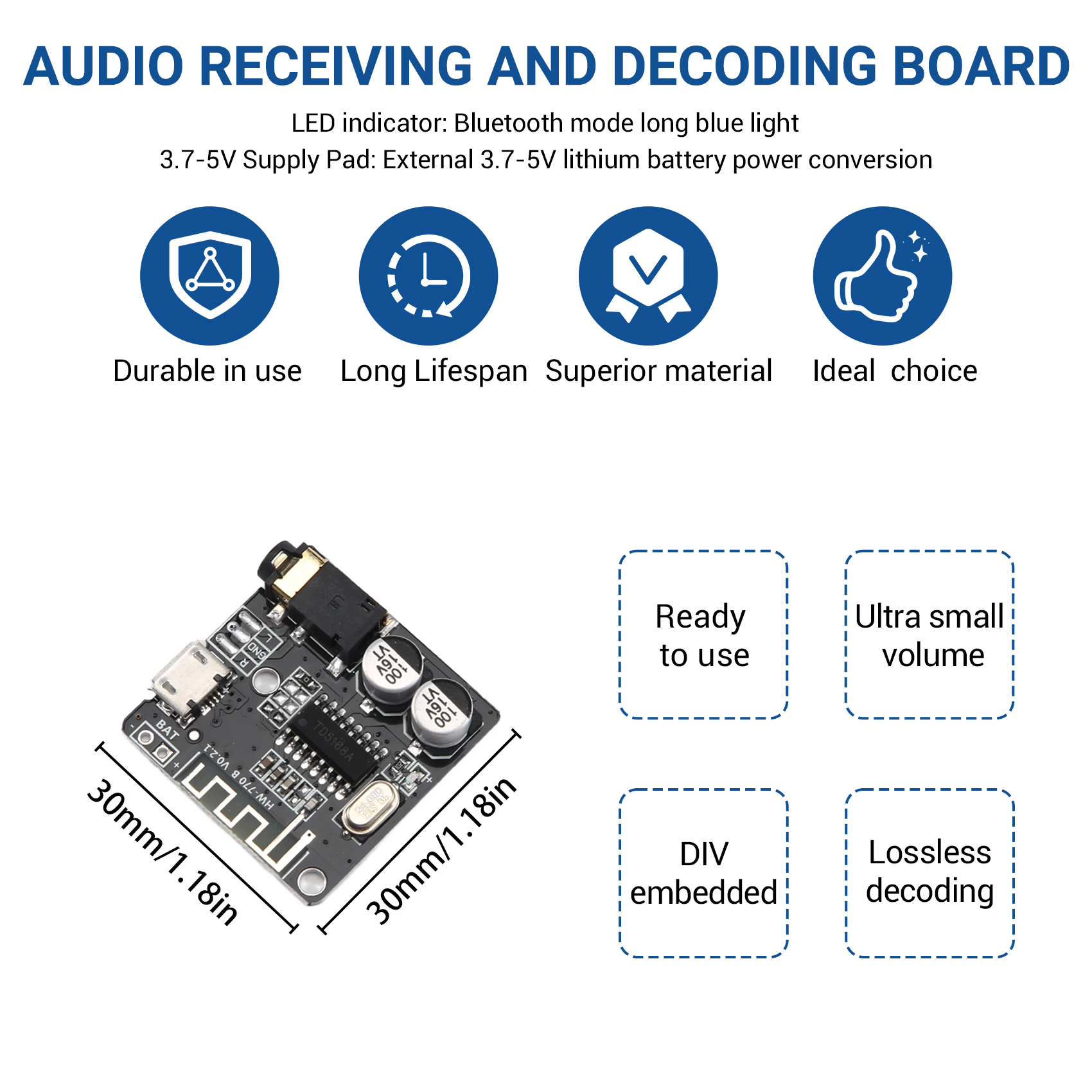M01K VHM-314 Bluetooth Audio R - Audio Music To Mp3 评论和价格