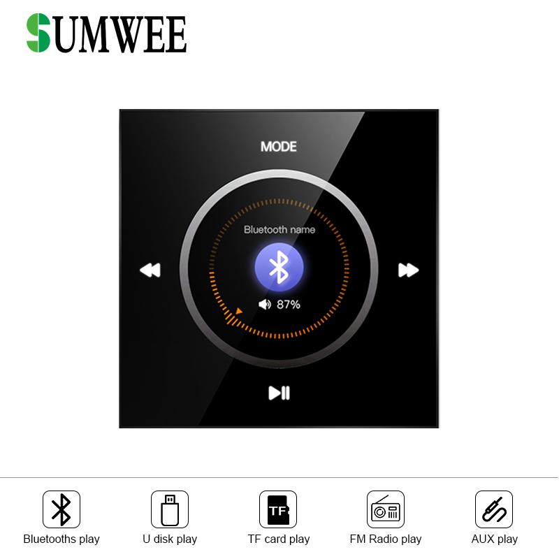 86 Type Home Audio In Wall Amp - Audio Music In Background 评论和价格
