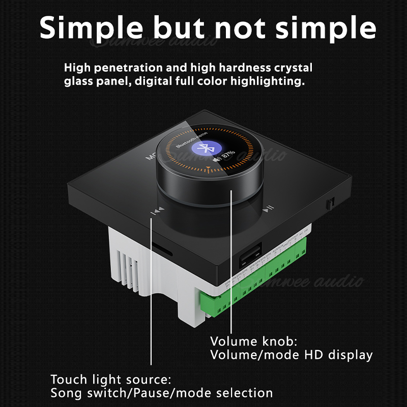 86 Type Home Audio In Wall Amp - Audio Music In Background 评论和价格