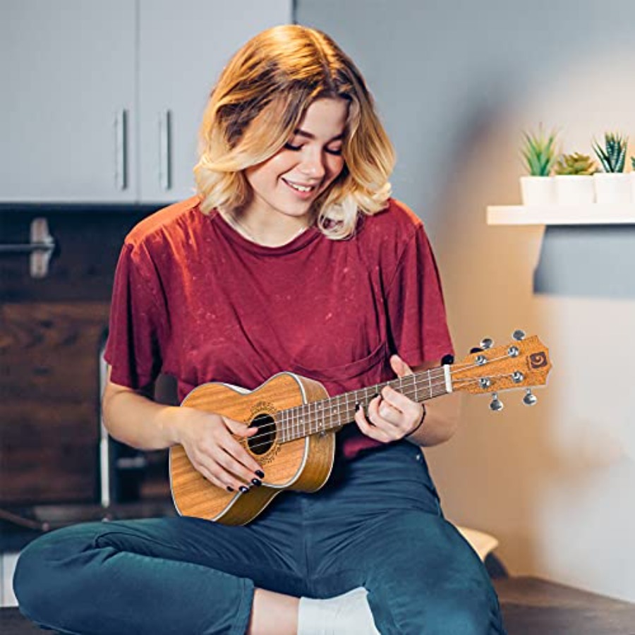 Tenor Ukulele Acoustic Electri - Ukulele Beginner Kit 评论和价格