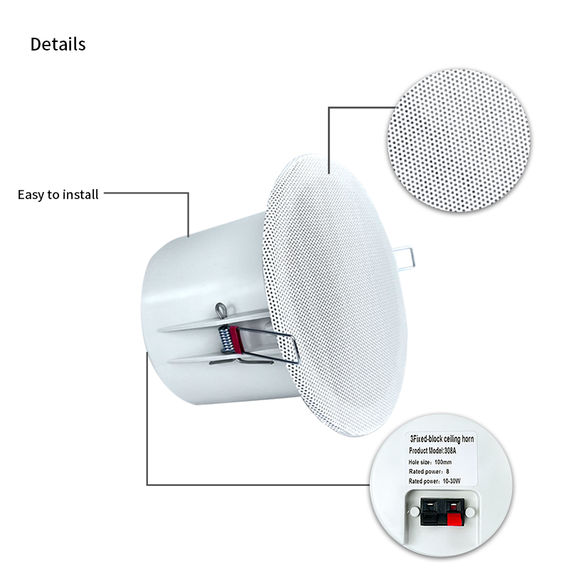 3 inch 8Ohm Surround Sound Spe - Audio Music In Background 评论和价格