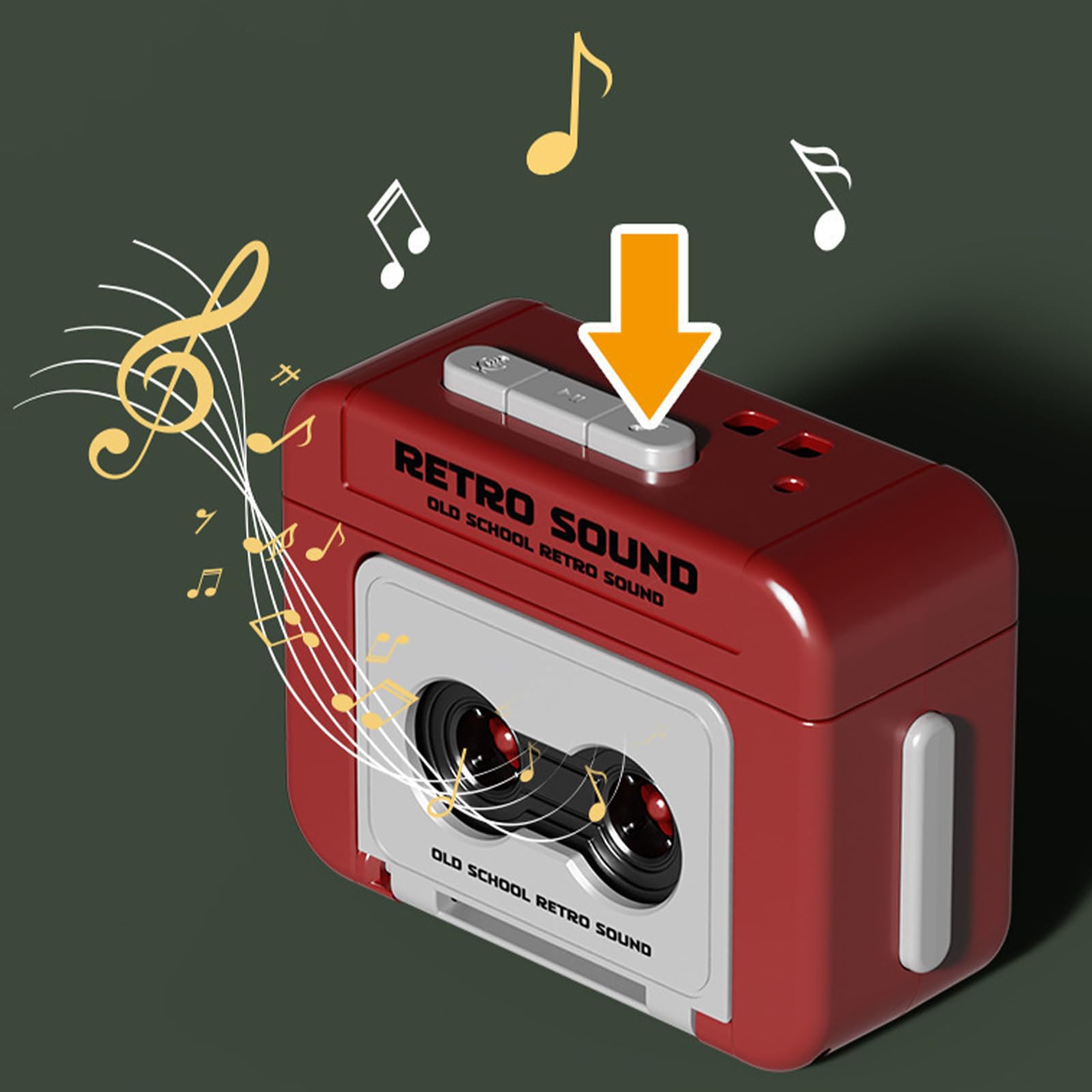 Retro Cassette Tape Recorder K - Audio Music Recorder 评论和价格