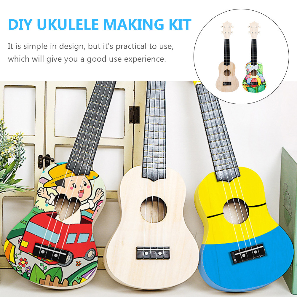 1Set Professional DIY Ukulele  - Ukulele Beginner Kit 评论和价格