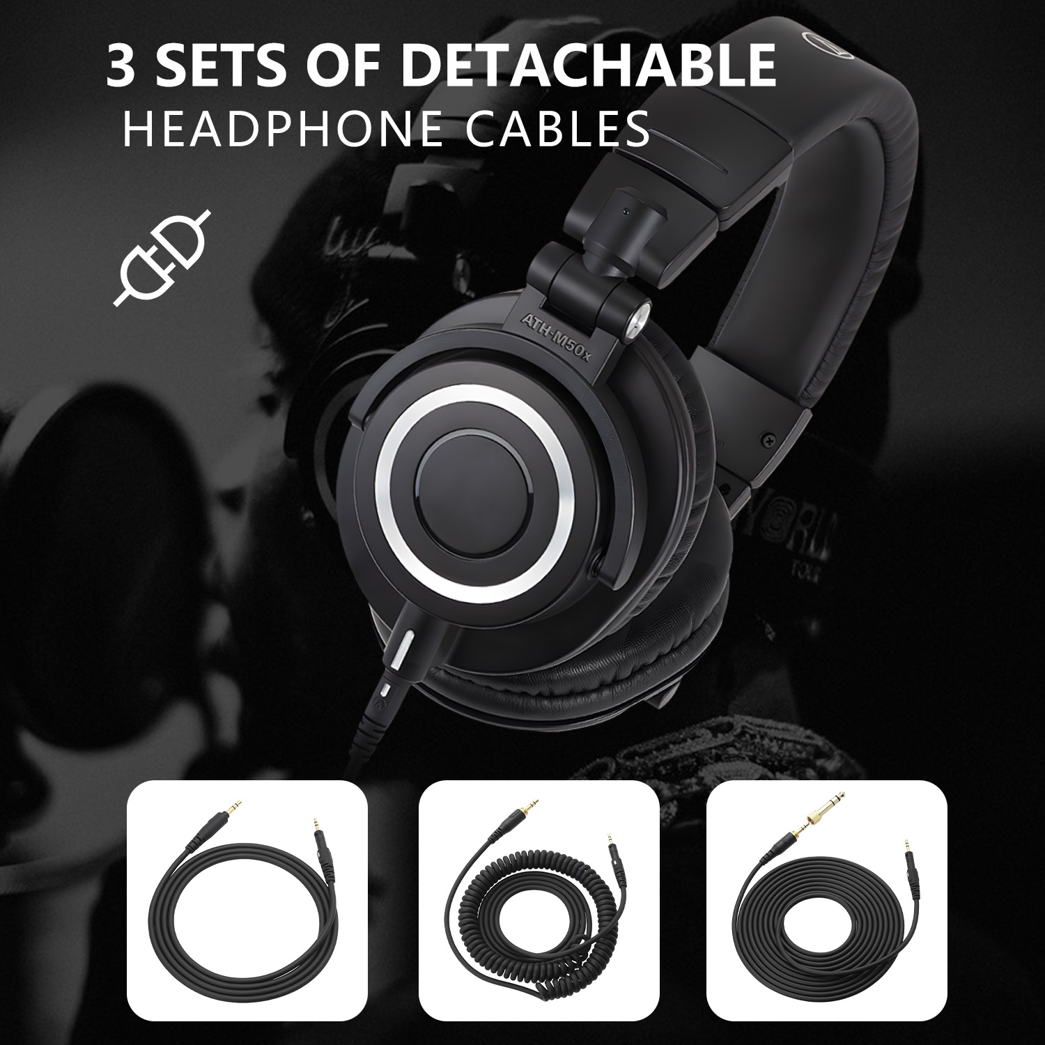 ATH M50X Wired Studio Monitori - Audio Music Editing 评论和价格