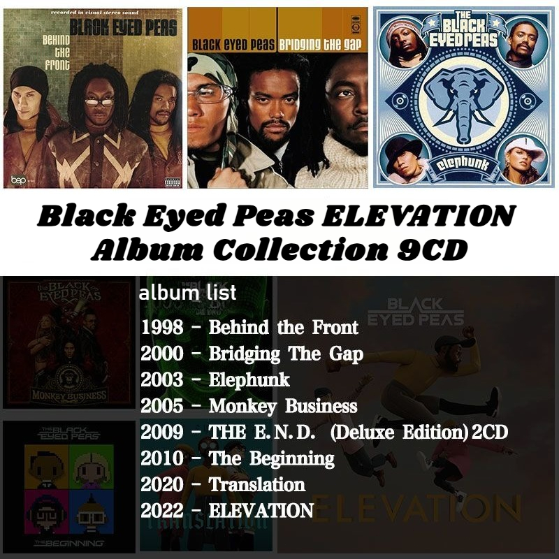 Black Eyed Peas Complete 9CD M - Audio Music For 评论和价格