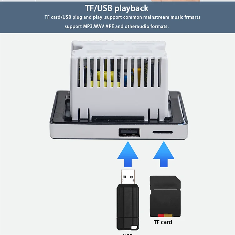 Bluetooth Wall Amplifier Home  - Audio Music In Background 评论和价格