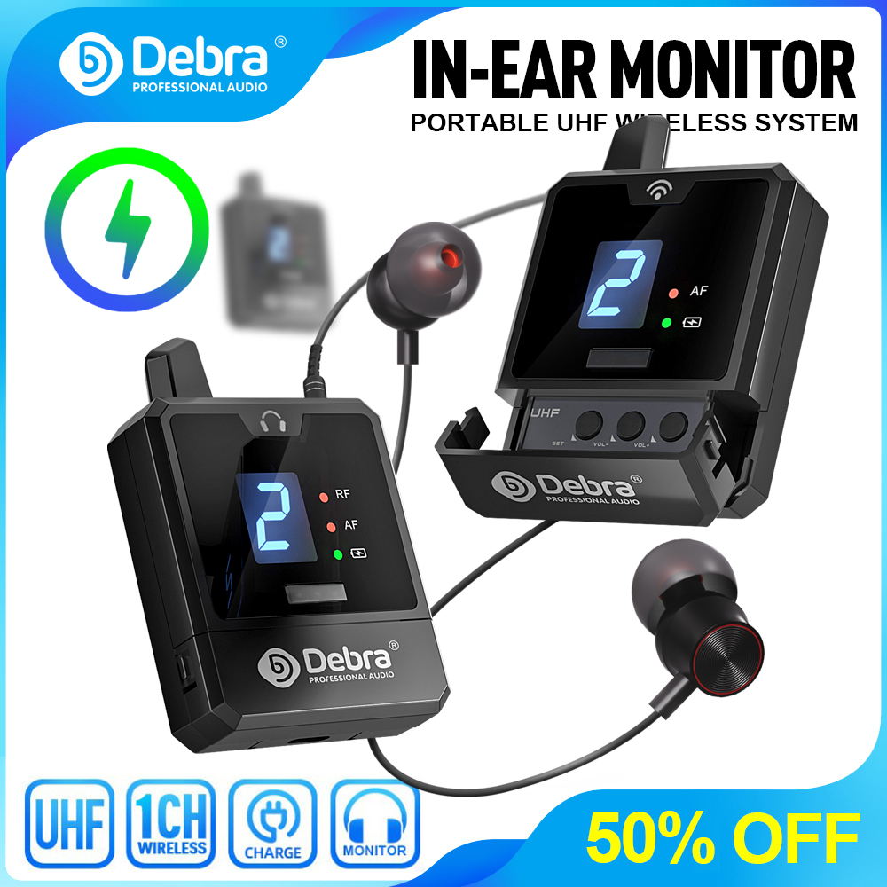 Debra UHF IEM Wireless In-Ear  - Audio Music Recorder 评论和价格