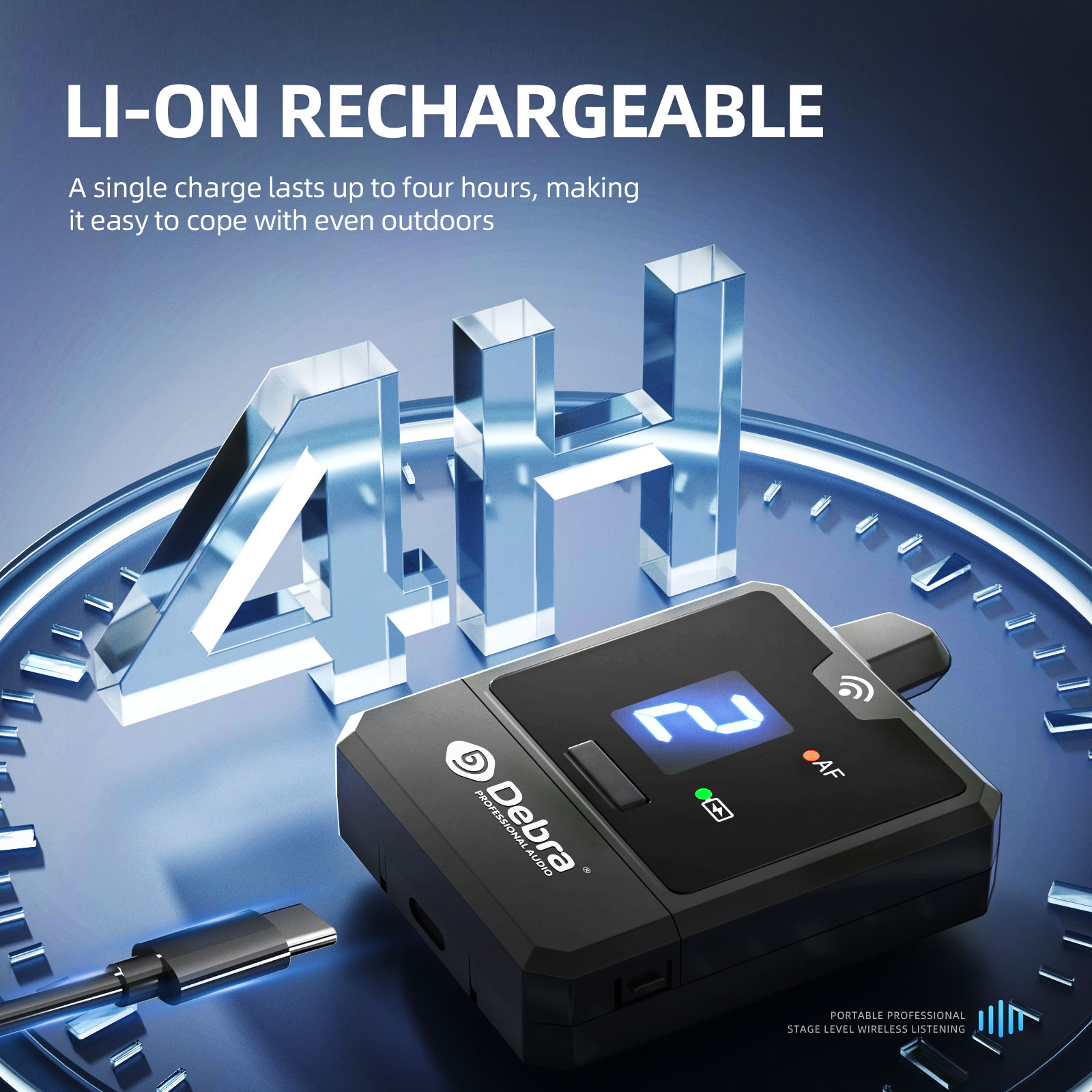 Debra UHF IEM Wireless In-Ear  - Audio Music Recorder 评论和价格