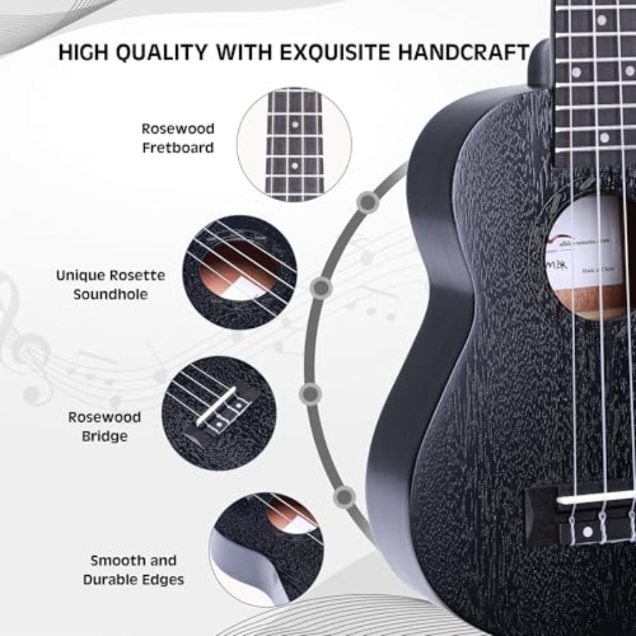 Ukulele Beginner Kit for kids, - Ukulele Beginner Kit 评论和价格