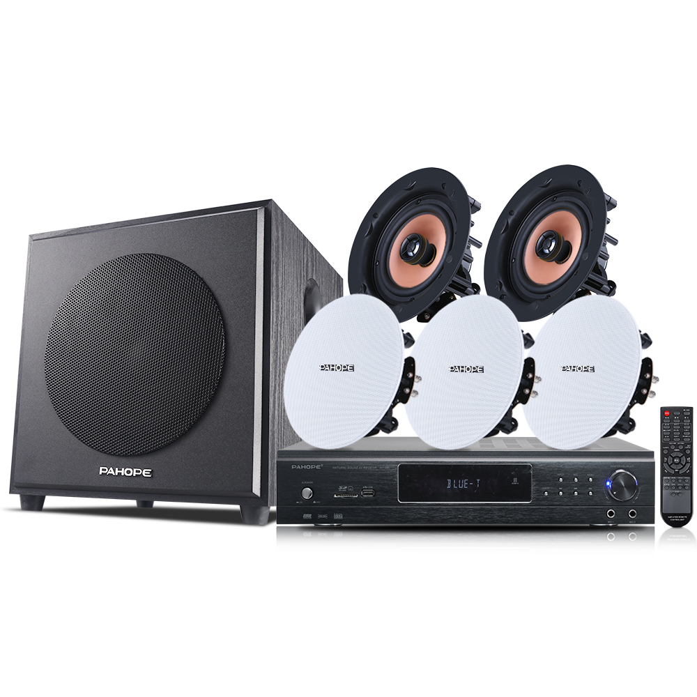 5.1 Home Theater Ceiling Speak - Audio Music In Background 评论和价格