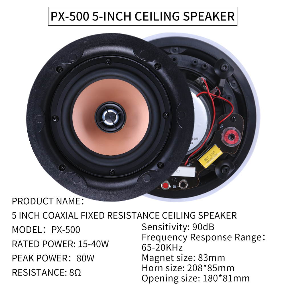 5.1 Home Theater Ceiling Speak - Audio Music In Background 评论和价格