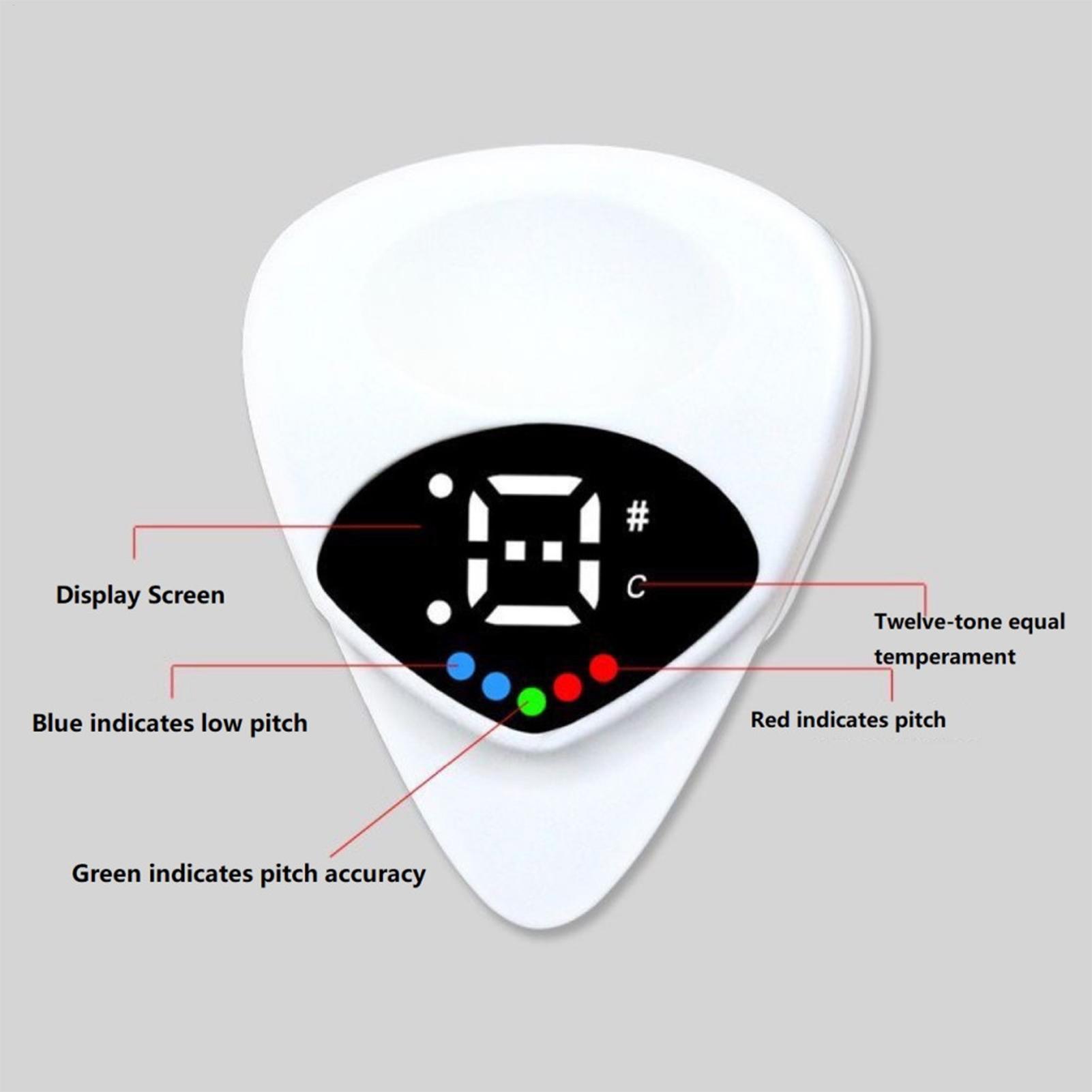 Portable Guitar Pick Tuner Com - Ukulele Beginner Kit 评论和价格