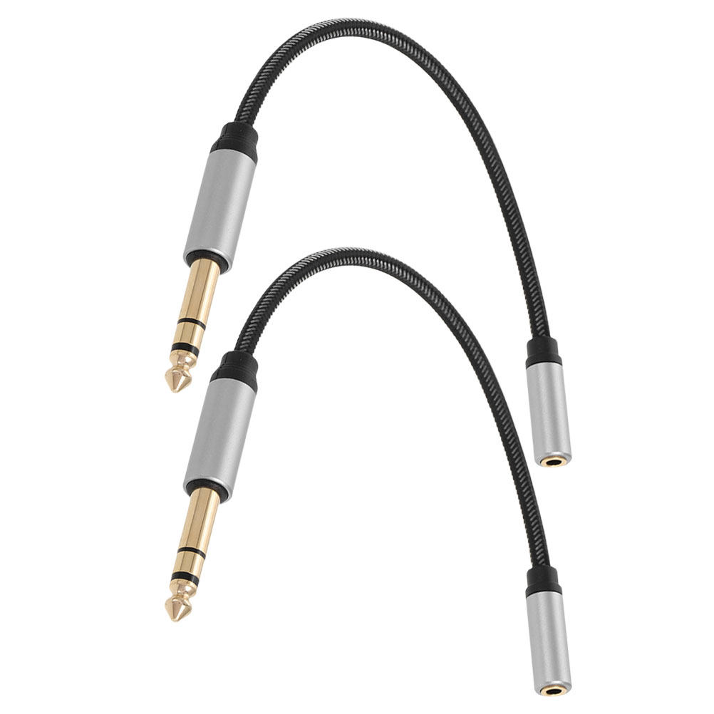 2Pcs Audio Extension Cable 6.3 - Audio Music Technology 评论和价格