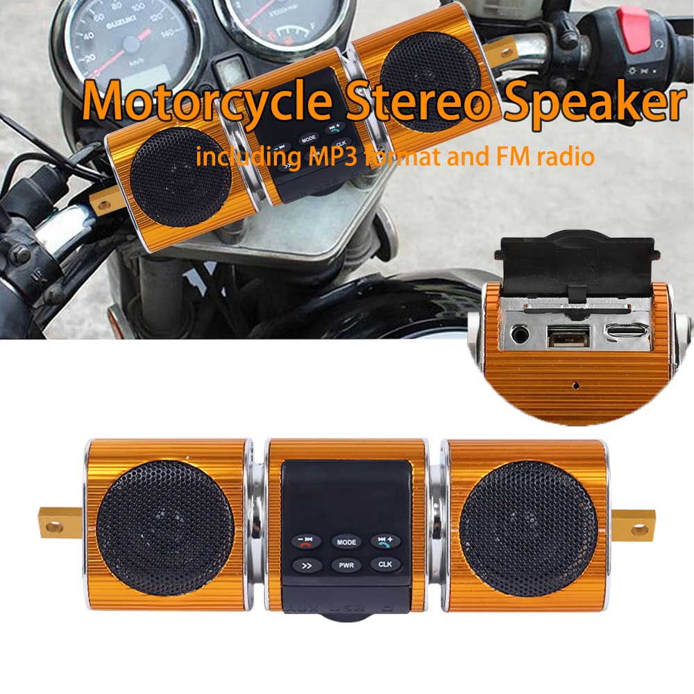 Motorcycle Audio FM Radio, USB - Audio Music To Mp3 评论和价格