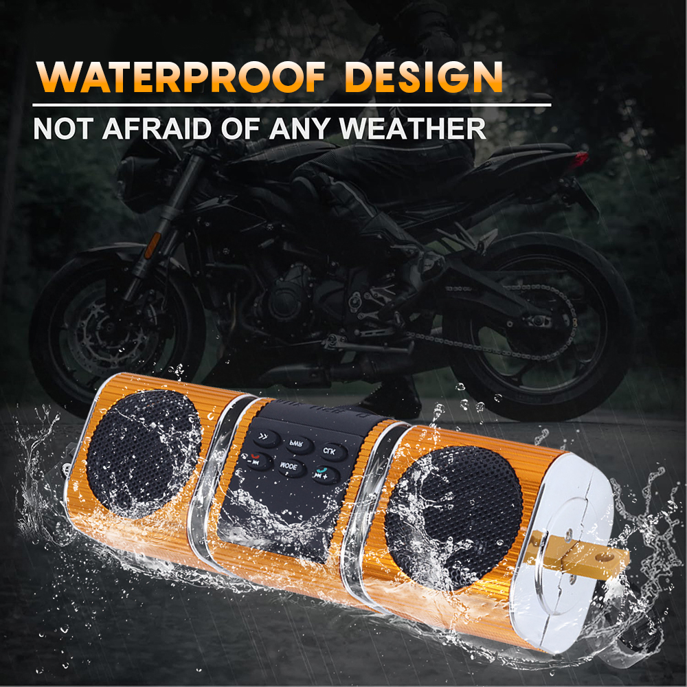Motorcycle Audio FM Radio, USB - Audio Music To Mp3 评论和价格
