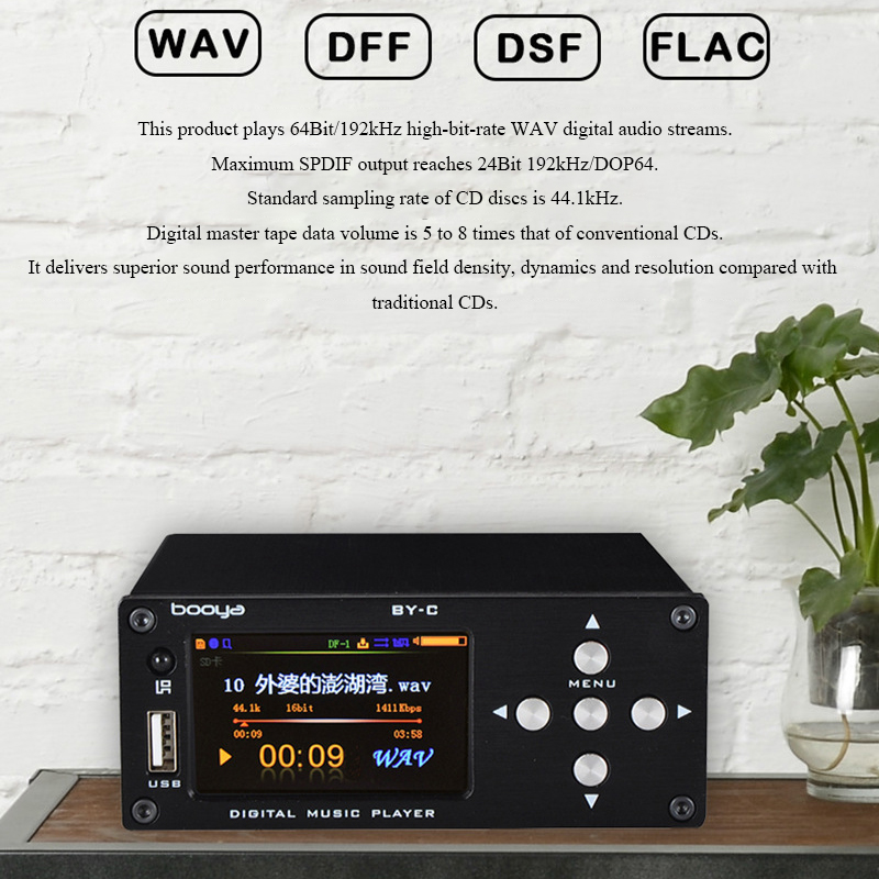 BY-C1 Lossless Digital Audio P - Audio Music To Mp3 评论和价格